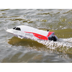 1:18 Скоростной катер Flytec V008 с водомётом, 2.4Ghz